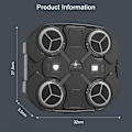 Miniatyrbillede 9 af 11: Elektrisk boksesæk til børn, blød boksesæk til drenge og piger Sort Black Bluetooth