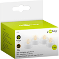 Miniatyrbilde 3 av 5: Goobay sett med 4 LED-varmelamper med timer