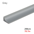 Miniatyrbillede 1 af 10: Vandsluse Vandholderbånd GRÅ 200CM Grå Grey 200cm