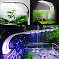 Miniatyrbillede 2 af 5: Akvarielys LED hvidt og blåt lys nano-klemmelys