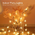 Miniatyrbillede 3 af 5: 6m 40 Lys Fairy Batterilamper (varm hvid)