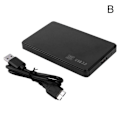 Miniatyrbilde 1 av 11: USB3.0/2.0 SATA 2.5\" Ekstern Harddiskboks blackB B