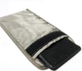 Security Bag Faraday Bag Anti-Radiation Mobile Phone Case Signal Block Pouch Shield GPS RFID Privacy Case Covers Smartphone 20*10CM Silver Grey-FA-