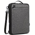 Miniatyrbild 2 av 5: Datorfodral Bärbar axelväska Vattentät Crossbody-väska med stor kapacitet svart