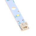 Miniatyrbillede 8 af 8: 2 stk LED-Strips Lysbjælke til RONGSHENG/ HISENSE Køleskab LE 2PCS