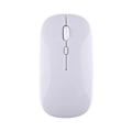 Miniatyrbillede 1 af 5: Bluetooth-mus til iPad Samsung MatePad Lenovo MiPad Android Windows Tablet Batteri Trådløs mus til bærbar bærbar computer white