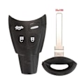 Miniatyrbilde 1 av 5: Fodral for Saab 9-3 93 2003-2007 nøkkelhus uten nøkkel 4 knapper tomt blad smart card skall med HU100