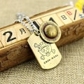 Miniatyrbillede 2 af 4: Anime One Piece Luffy Skelet Hængende Halskæde The Straw Hat Pir
