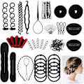 Miniatyrbild 1 av 5: 25 sorters hårstyling set - Fashion hårdesign stylingverktyg - Tillbehör DIY hår - Accessorie hårmodellering verktygssats