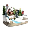 Julebyhus, LED-oplyst vinterjuleby-FA-