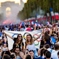 Pikkukuva 3 / 5: OS-lippu, Pariisi 2024 OS-liput, 150x90 cm olympialaisten lippukoristelu, OS-koristelu 2024, OS-liput 2024