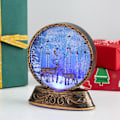 Miniatyrbild 1 av 4: 1:a Jul Snöglob Lykta Flimrande LED-ljus Jultomten