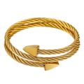 Miniatyrbillede 10 af 10: Lymfedrænerende magnetisk armbånd Crainoc Titaniumion Osimium Gold