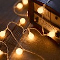 Pikkukuva 1 / 5: 40 LED-ulkovalosarja, IP44-vedenkestävä, paristokäyttöinen I