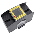 Miniatyrbild 2 av 8: Automatisk Kortblandare för 4 Lekar Kort Batteridriven Snabb Kortblandare Maskin för Hemmafest Spel 0.7