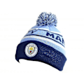 Miniatyrbillede 3 af 3: Manchester City FC Bronx Bobble Strikket Hat