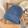 Miniatyrbilde 10 av 10: Strikket lue Hette Luer LETT KAFFE light coffee