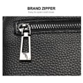 Miniatyrbild 3 av 5: Crossbody-väska i läder för damer - Liten axelväska med dragkedja green