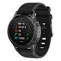 Miniatyrbillede 1 af 5: Garmin Approach S60 urrem silikone - Sort black Mjukplast