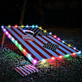 Pikkukuva 3 / 5: Cornhole-laudat valgustavad 2 komplekti Corn Hole serv ja rõngas LED