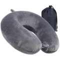 Miniatyrbillede 3 af 7: Rejsekudde - Memory Foam Nakkekudde Støttepude 30*30cm - Perfekt