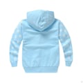 Pikkukuva 2 / 3: Frozen Elsa Anna Print Pitkähihainen Huppari Takki Lapset Tytöt Casual Huppu Ulkovaatteet Täyspitkällä Vetoketjulla Light Blue