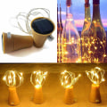 Miniatyrbillede 3 af 3: 10-pack solcelle LED-prop-eventyrlys 10 LED-lamper kobbertråd