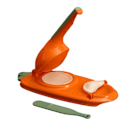 Miniatyrbilde 2 av 5: Gyoza-maskin, 1 x 2-i-1 manuell dumplingsmaskin