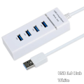 Pikkukuva 1 / 5: USB 3.0 -keskitin, 4 portin jakaja White
