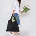 Miniatyrbilde 5 av 5: 3 stk gjenbrukbare handleposer, sammenleggbar shopper med festepose,