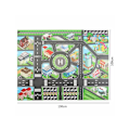 Miniatyrbilde 4 av 5: Lekeby Play Matte Bilbane Leke Matte Læringsgaver for Barn