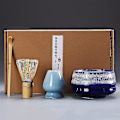 Miniatyrbild 1 av 5: 4st/set Traditionellt Matcha-set Bambukeramik Matcha-skål med vispBY 2