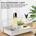 Miniatyrbillede 3 af 5: Reptillampe Glødepære Skildpadde Solende Uv-Lys Pærer Varmelampe Tem