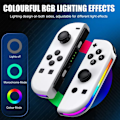 Miniatyrbillede 5 af 9: Til Nintendo Switch Joy Con-controller Venstre & Højre Trådløs 1 par Gamepad Joypad Pikachu