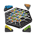 Miniatyrbild 1 av 5: Triggle Gummibands Spel Hjärngåta Brädspel Födelsedagspresent