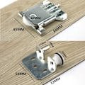 Miniatyrbilde 2 av 5: Deler Skyvedørsgarderobe Caster, Skyvedørsmøbelhjul