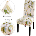Miniatyrbillede 2 af 5: Matstol Slipcover Stretch 4 dele Universal Chair Cover Pri