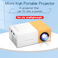 Miniatyrbilde 3 av 5: Mini bærbar 1080P hjemmekino projektor med smarttelefon/PS4 WELLNGS