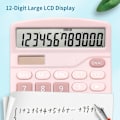 Miniatyrbild 2 av 5: 12-bitars standardfunktionskalkylator med stor LCD-skärm och