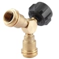 Miniatyrbild 5 av 5: Tank Gas Propan Y Splitter Tee Adapter Anslutningsventil för utomhusgrillcylinder (DPD)