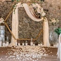 Miniatyrbillede 2 af 5: 400 stk. silke rosenblade til bryllupsdekorationer, hvide blomsterblade til midterstykker reception