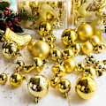 Miniatyrbilde 2 av 4: 30 stk julekuler, plastjulekuler til juletreet, jul