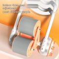 Miniatyrbilde 2 av 5: Automatisk Rebound Belly Wheel Abdominal Wheels Wit D