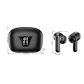 Miniatyrbilde 2 av 4: TWS Bluetooth ANC-ørepropper - Støydemping, bærbar, svart