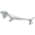 Pikkukuva 1 / 3: 6 kpl hopeanvärinen taksan muotoinen ruokailuvälineteline, 2,5*9 cm