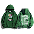 Miniatyrbillede 1 af 2: Herr Dam Taylor The Eras Tour Efterår/Vinter Taylor Swift Fashion Hoodie Fan Hoodie Grøn green XS