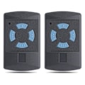 Pikkukuva 1 / 5: 2-pack garageportfjärrkontrollsändare för HSM4-868 HSE2-868 HS4-868 HSM2-868 868MHz grindöppnare Fob gray