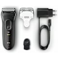 Miniatyrbilde 5 av 5: Series 3 Elektrisk barbermaskin og presisjonstrimmer, 1-pakning, vurdert som Great Value 3040s
