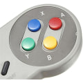 Miniatyrbilde 4 av 5: TRIXES SNES erstatningskontroller retro gamepad