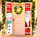 Miniatyrbild 4 av 5: 2023 Jul Dörrdekoration God Jul Banner Dekor för A3